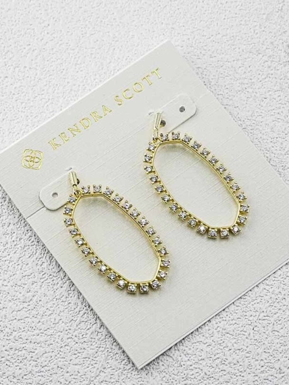 Kendra Scott Inlaid Hollow Earrings